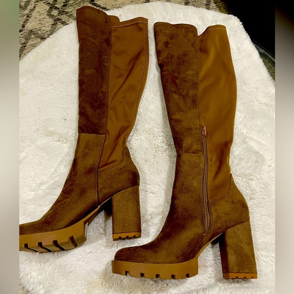 Forever 21 Heeled high knee boots - Picture 1 of 2